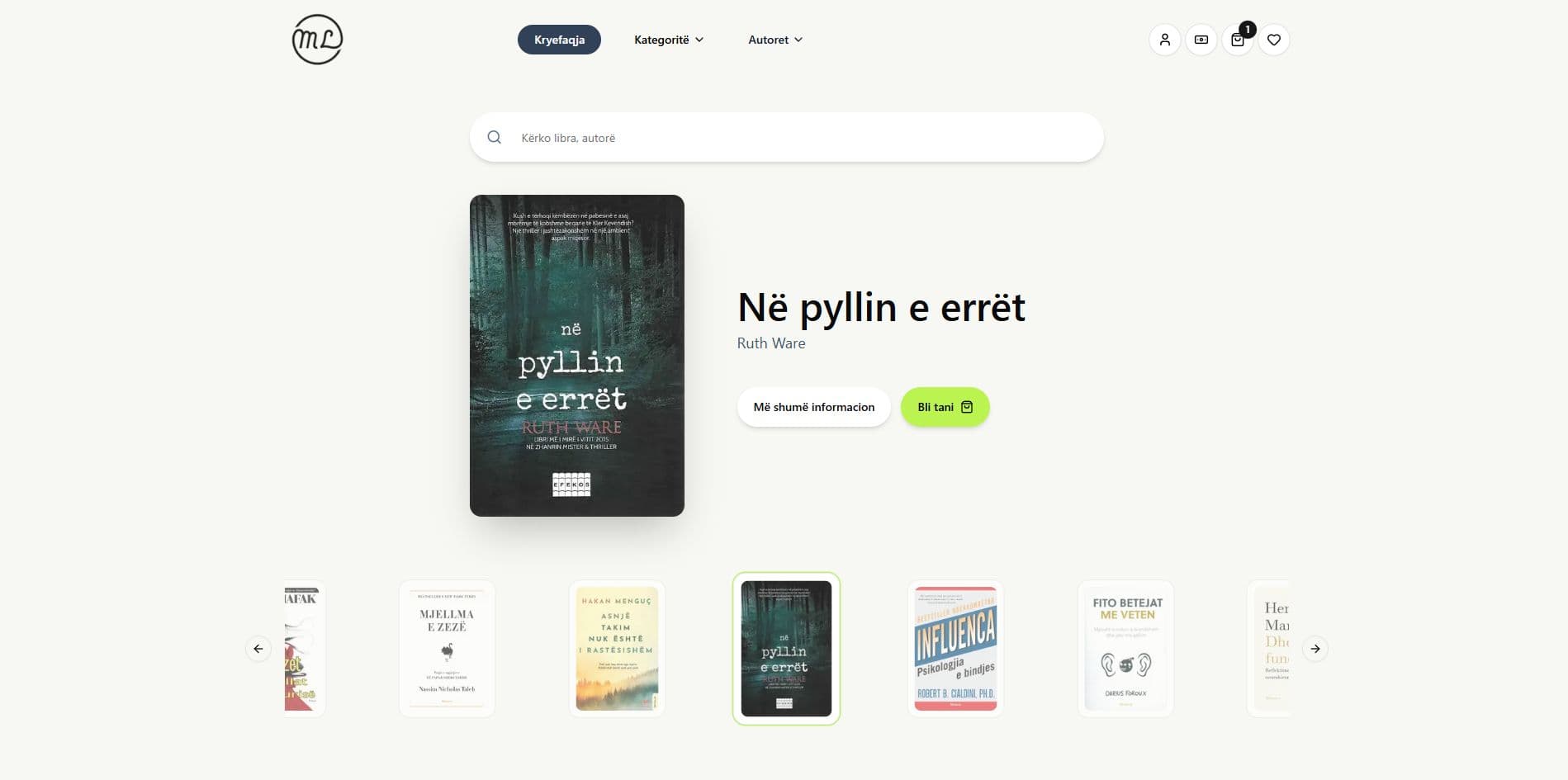 Book Enthusiasts homepage preview